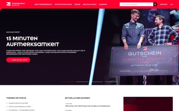 www.prosiebensat1.com