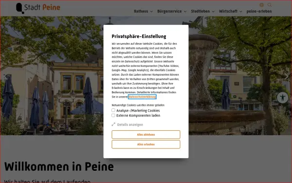 www.peine.de