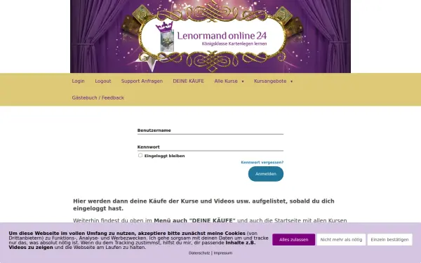 www.seminare-lenormand.de