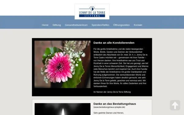 www.delatorre-stiftung.de