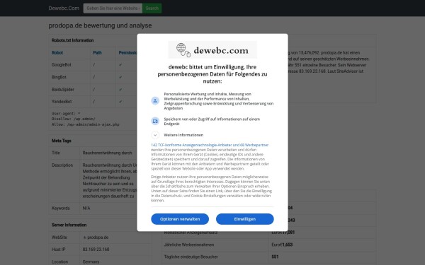 prodopa.de.dewebc.com