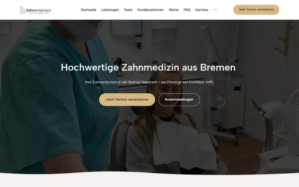zahnarztpraxis-vossmeyer.de