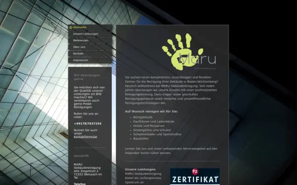 www.maru-gebaeudereinigung.de