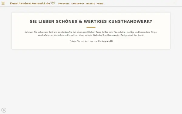 www.kunsthandwerkermarkt.de