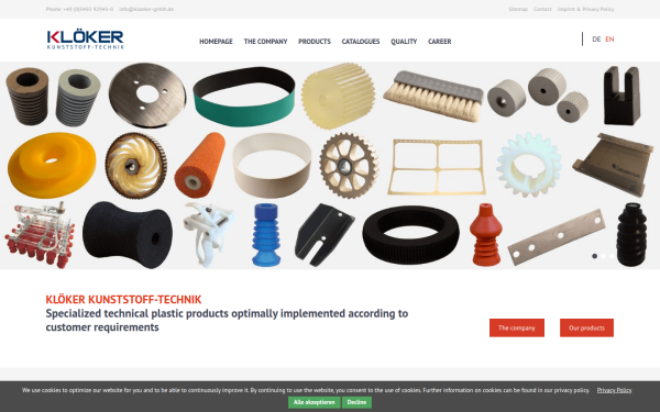 www.kloeker-gmbh.de