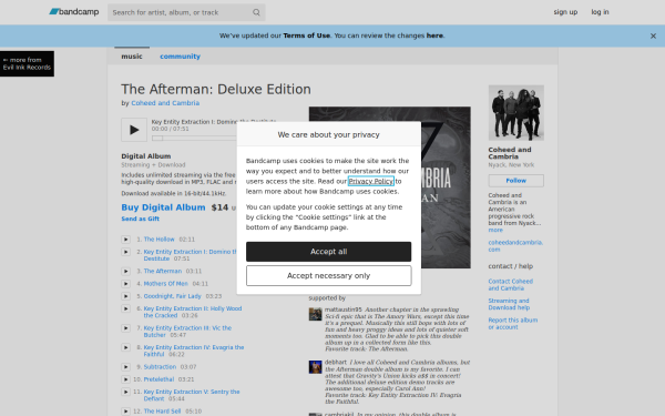coheedandcambria.bandcamp.com