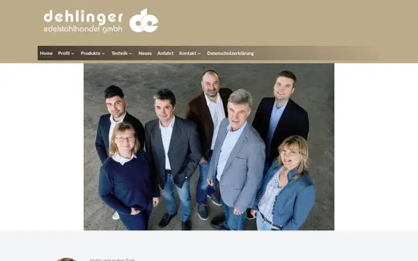 dehlinger-edelstahl.de