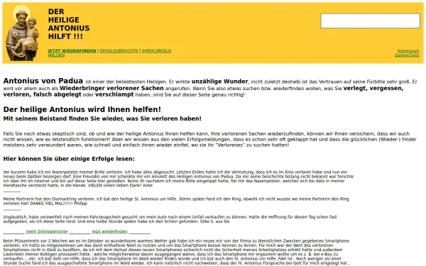 heiligerantonius.de