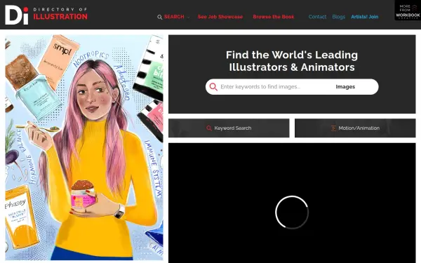 www.directoryofillustration.com