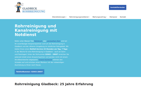 www.gladbeck-rohrreinigung.de