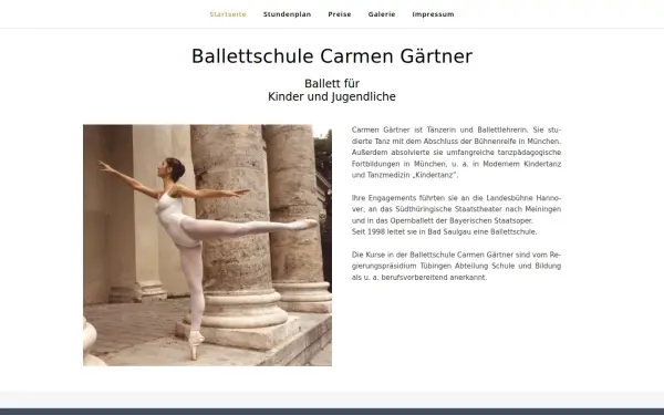 ballettschule-gaertner.de