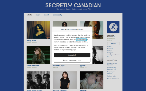 secretlycanadian.bandcamp.com