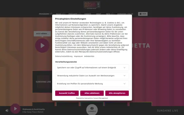 www.sunshine-live.de