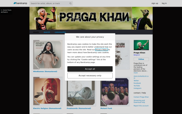 pragakhan.bandcamp.com
