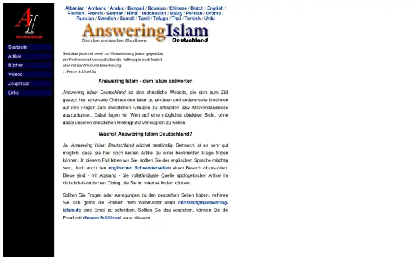 www.answeringislam.de