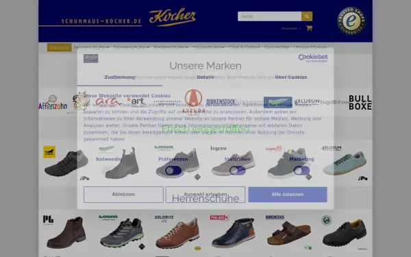 www.schuhhaus-kocher.de
