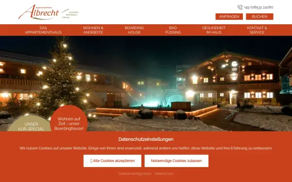 www.appartementhaus-albrecht.de