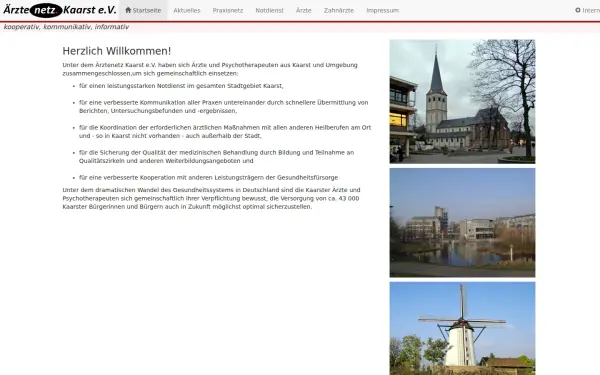 www.aerztenetz-kaarst.de