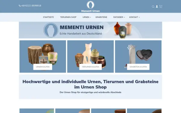 www.mementi-urnen.de
