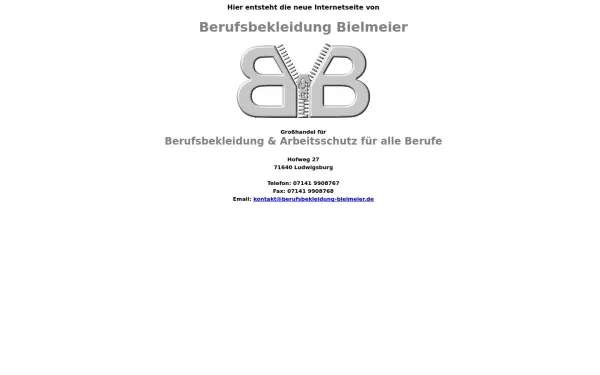 arbeitsschutzbekleidung-bielmeier.de