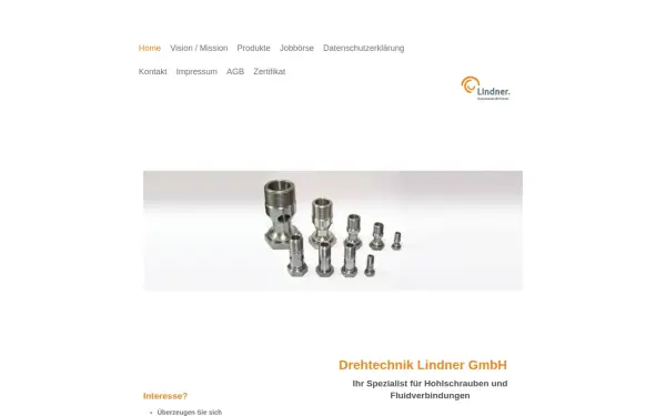 www.lindner-drehteile.de
