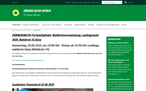 gruene-alzey-worms.de