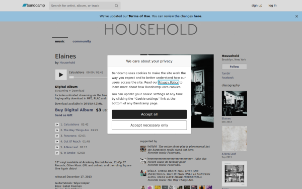 household.bandcamp.com