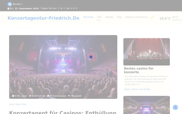 www.konzertagentur-friedrich.de