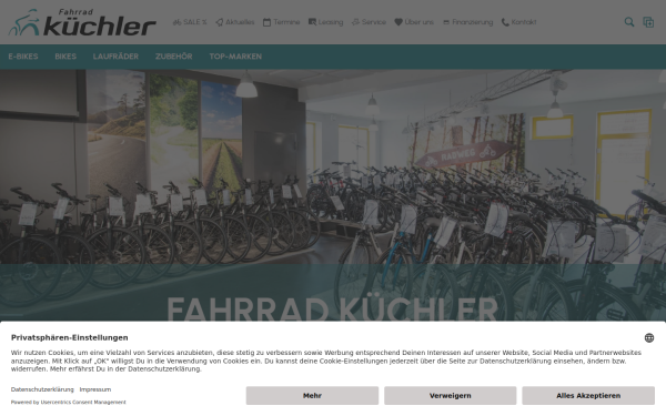 www.fahrrad-kuechler.de