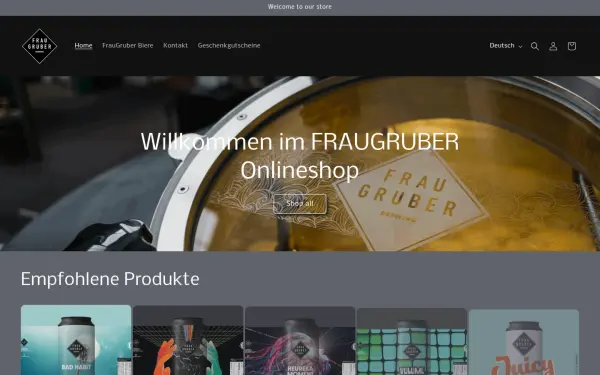 fraugruber-brewing.com