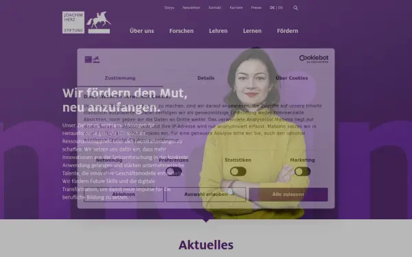www.joachim-herz-stiftung.de