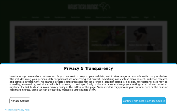 haustierlounge.com