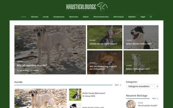 haustierlounge.com