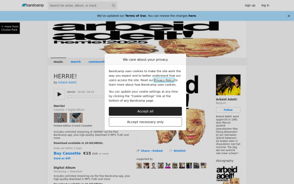 arbeidadelt.bandcamp.com