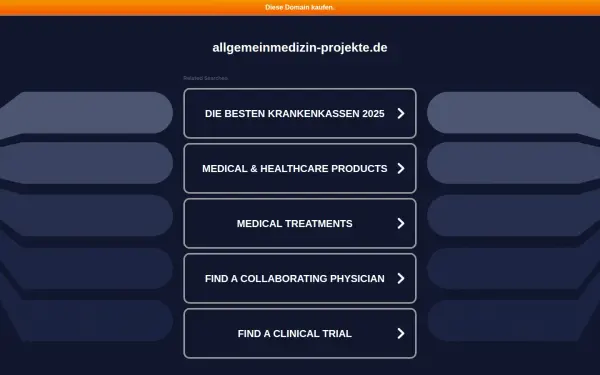allgemeinmedizin-projekte.de