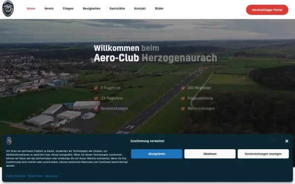 aeroclub-herzogenaurach.de