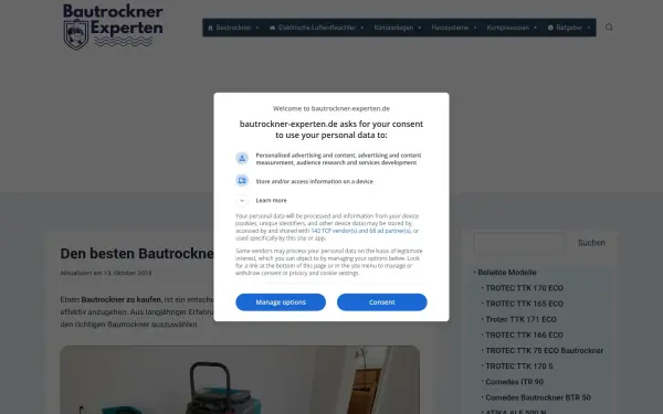 www.bautrockner-experten.de