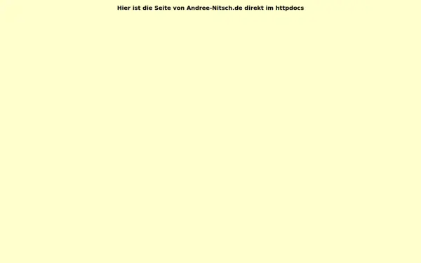 andre-nitsch.de