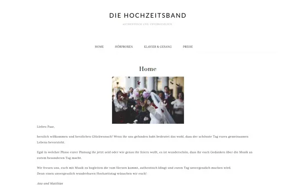 diehochzeitsband.de
