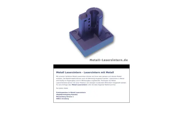 www.metall-lasersintern.de