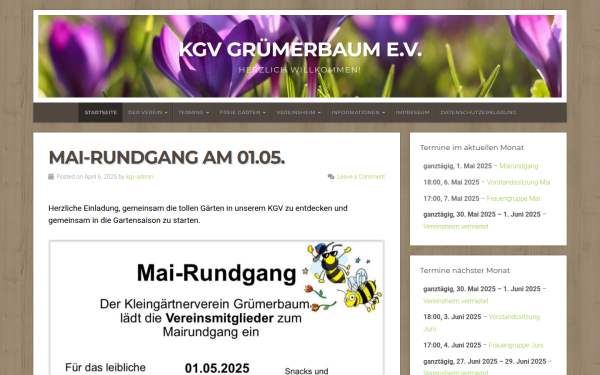 kgv-gruemerbaum.de
