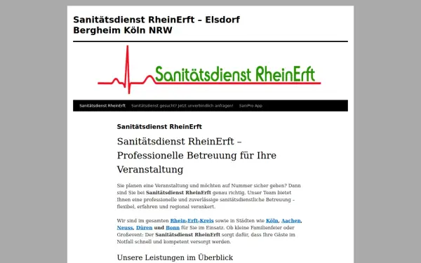 sanitaetsdienst-rheinerft.de