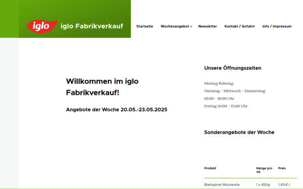 iglo-fabrikverkauf.de