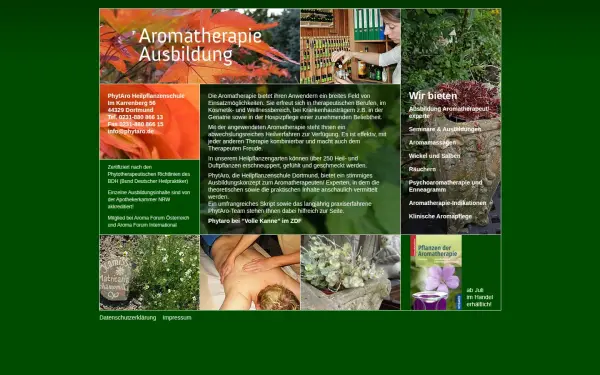 aromatherapieausbildung.de