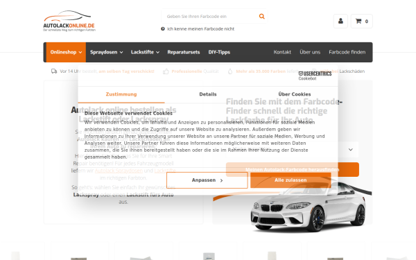 www.autolackonline.de