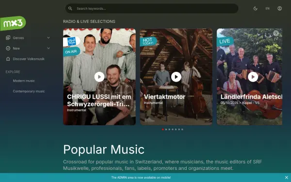 volksmusik.mx3.ch