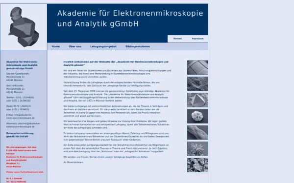 akademie-elektronenmikroskopie.de