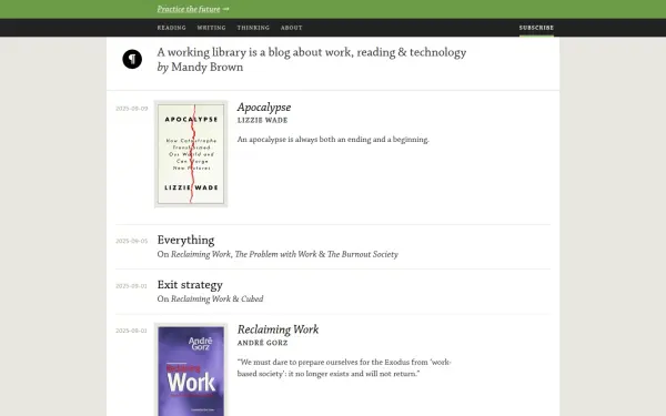 aworkinglibrary.com