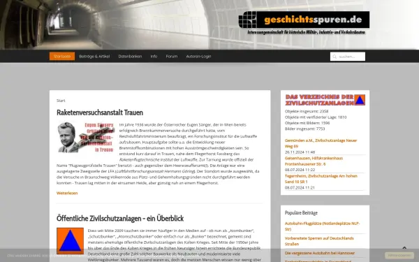www.geschichtsspuren.de