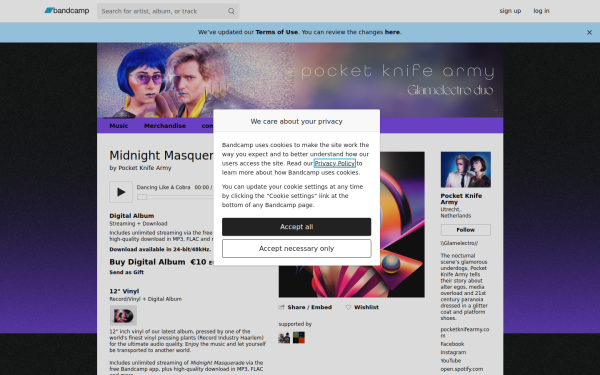 pocketknifearmy.bandcamp.com